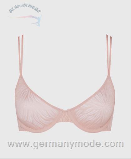 سوتین کلوین کلین آمریکا Calvin Klein Halbschalen BH Sheer Marquisette Cedar 000QF7103E7NS