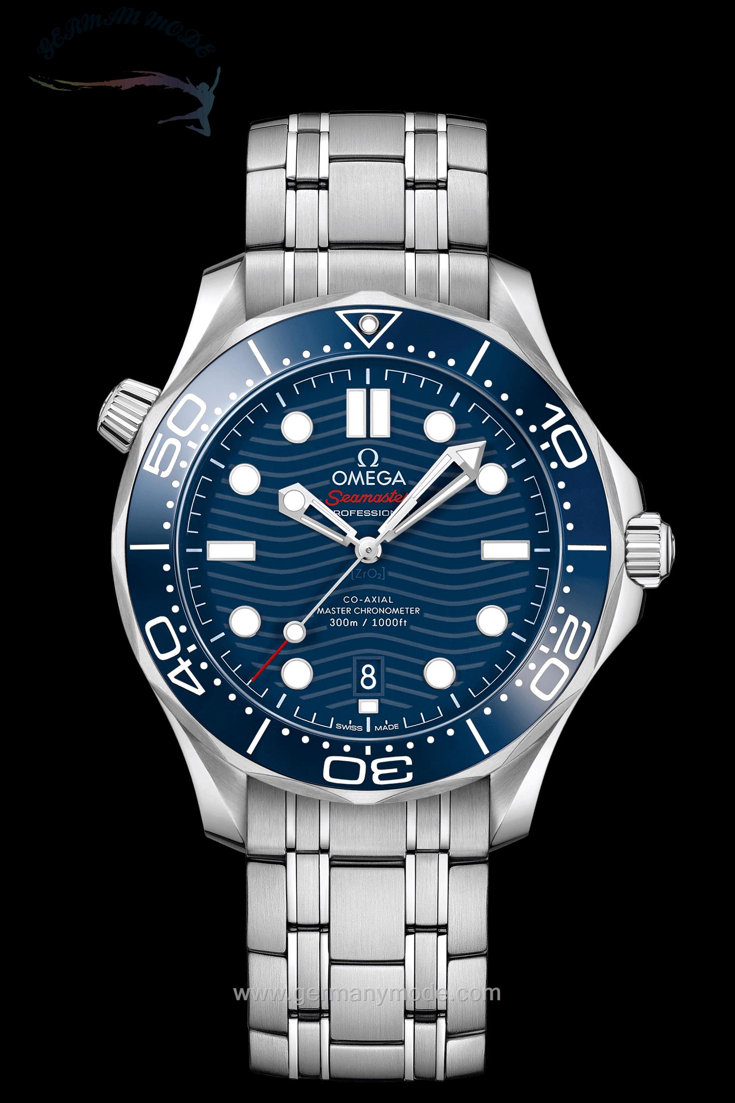 ساعت مچی مردانه امگا سوئیس Omega-DIVER 300M- CO-AXIAL MASTER CHRONOMETER 42 MM w