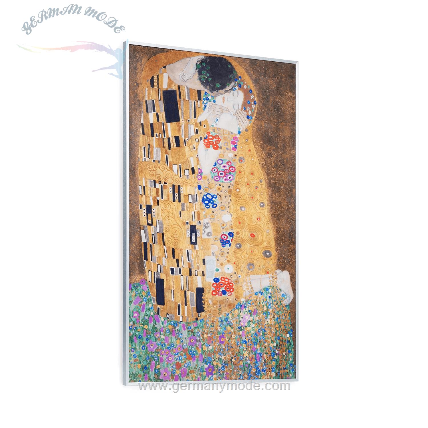 بخاری برقی مادون قرمز کلارشتاین آلمان Klarstein Wonderwall Air Art Kuss Infrarotheizung Design-oberflache Der Kuss