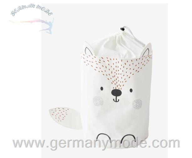 ساک لباس و اسباب بازی کودک ورت فرانسه Vertbaudet Kinderzimmer Wäschesack Fuchs - weiß