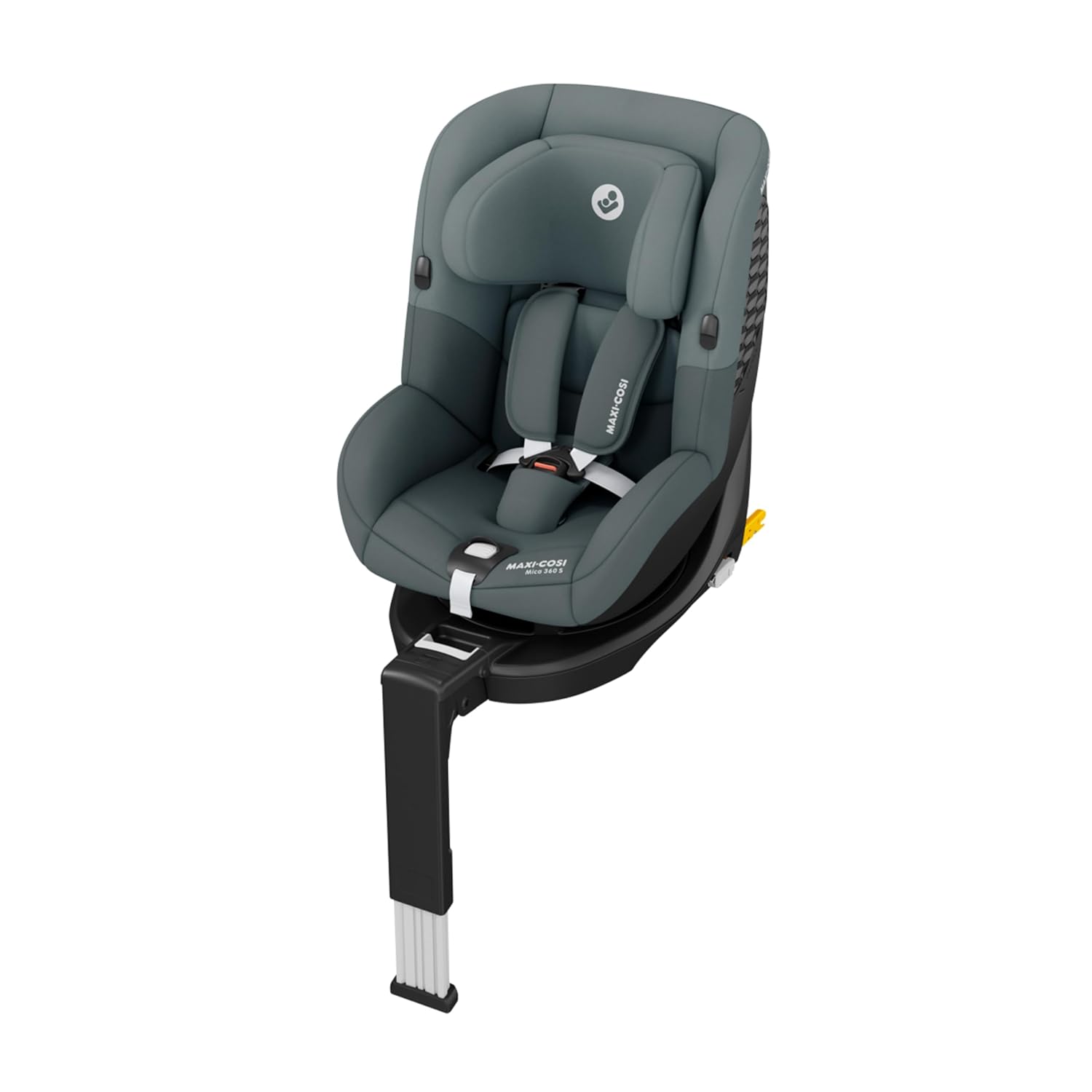 صندلی ماشین کودک مکسی کوزی آلمان Maxi-Cosi Mica 360 S، با چرخش 360 درجه، 3 ماه تا 4 سال (61 تا 105 سانتی متر)، صندلی ماشین کودک i-Size، چرخش FlexiSpin، 5 حالت درازکش، محافظ G-CELL