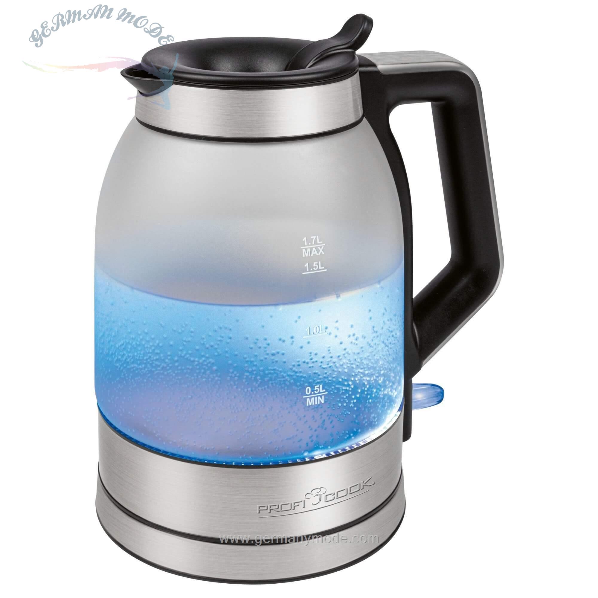 کتری برقی پروفی کوک آلمان ProfiCook Wasserkocher PC-WKS 1215-1/7 l- 2200 W
