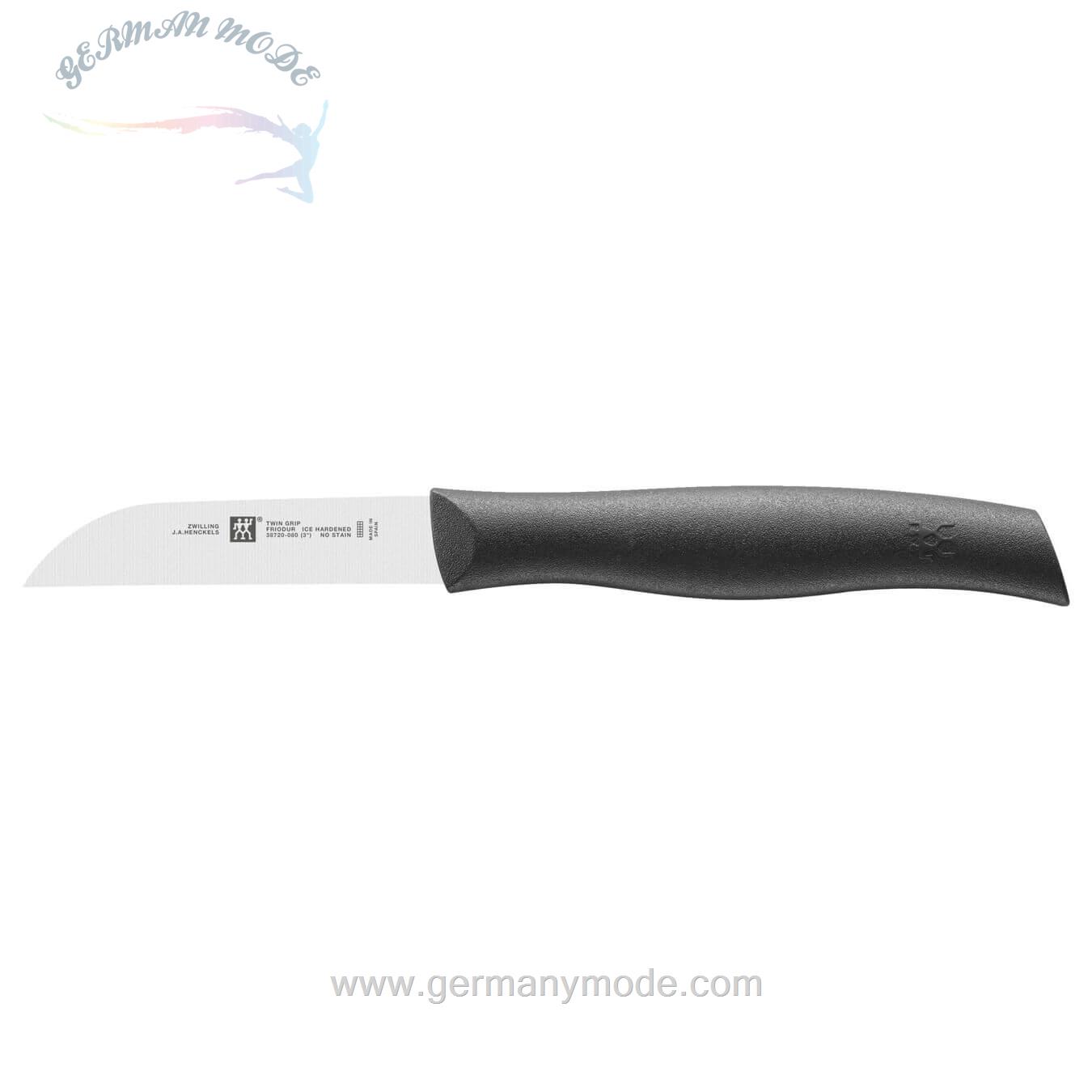 چاقو میوه خوری ۸ سانت زولینگ آلمان ZWILLING TWIN GRIP GEMÜSEMESSER 8 CM-SCHWARZ