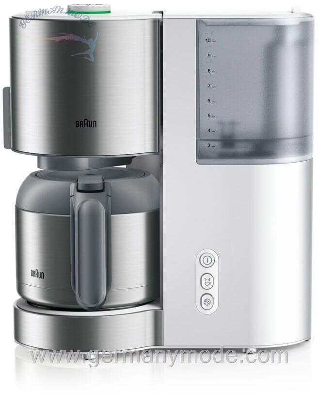 قهوه ساز براون آلمان Braun Filterkaffeemaschine ID Collection KF 5105 WH weiß