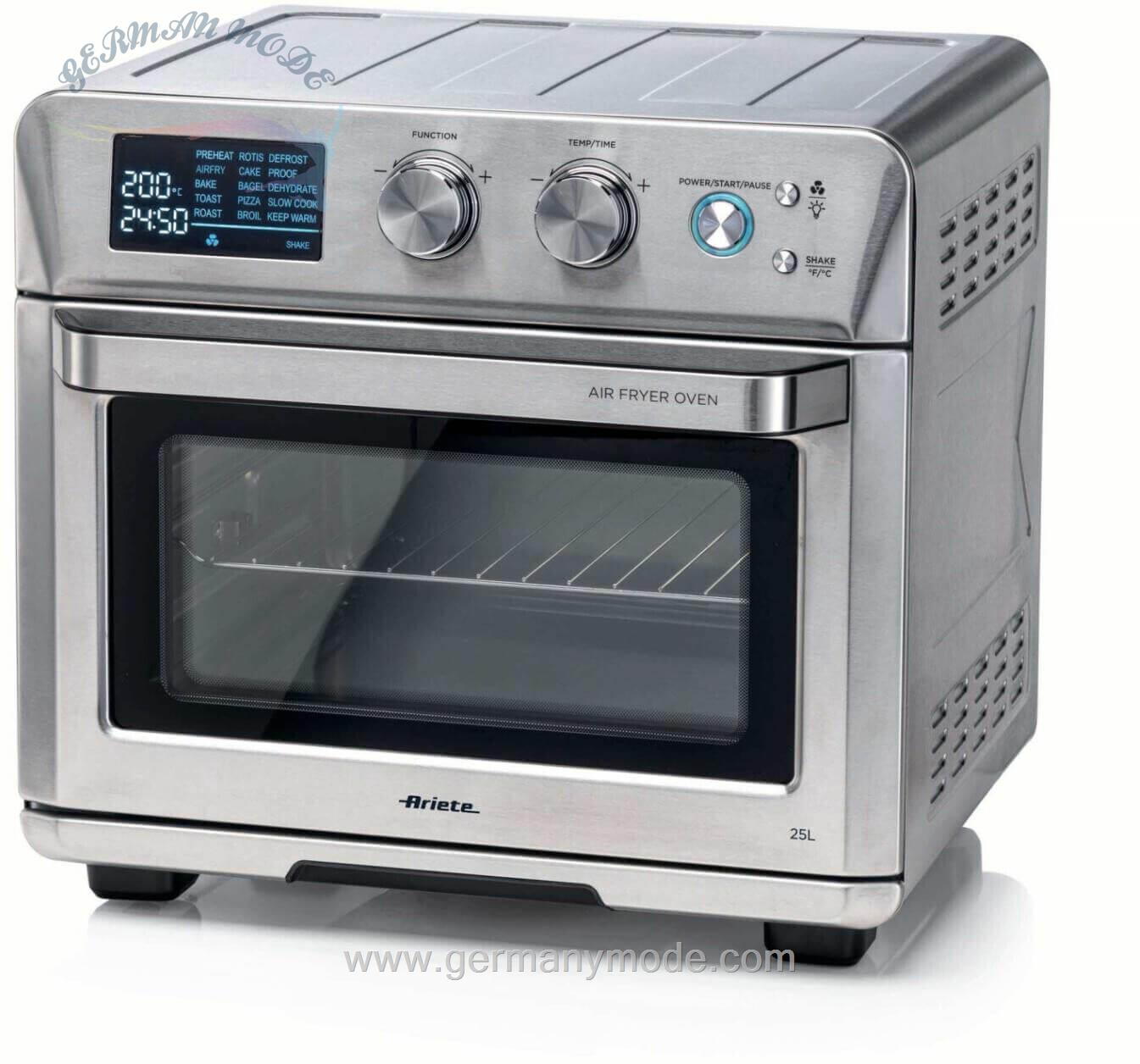 مینی فر جوجه گردان سرخ کن و گریل آریته ایتالیا Ariete 4629/11 25 l 1700 W Edelstahl Grill