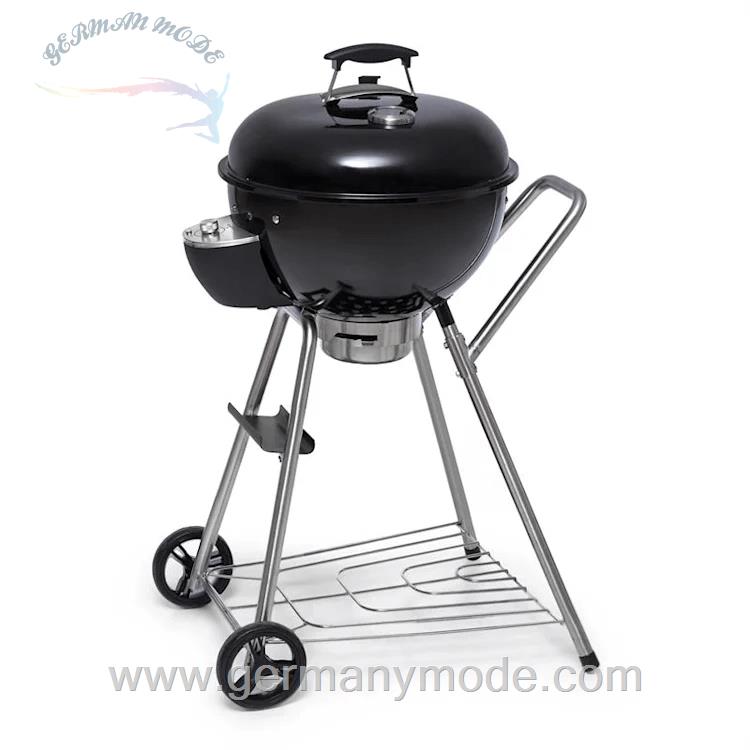 گریل کباب پز باربیکیو زغالی ایستاده کلارشتاین آلمان Klarstein Beef Baron Kugelgrill Holzkohlegrill Schwarz