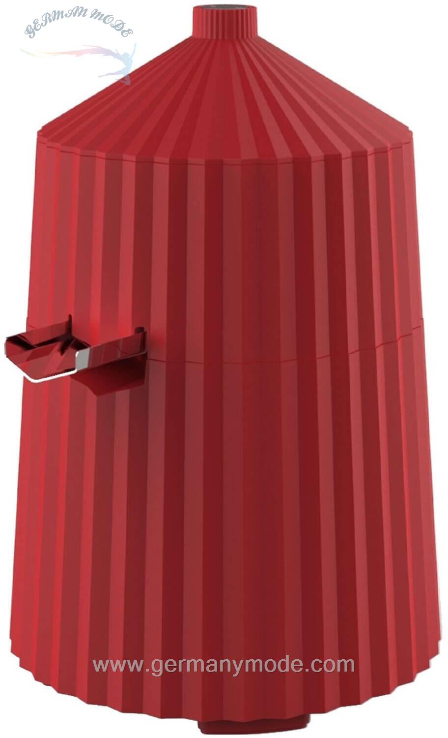 آب مرکبات گیری السی ایتالیا Alessi Zitruspresse Zitruspresse Plissé - Farbwahl-Europäischer Stecke- Leistung 80 Watt-r