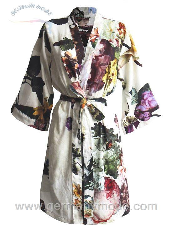 روبدوشامبر زنانه اسنزا هلند ESSENZA Fleur Ecru Kimono
