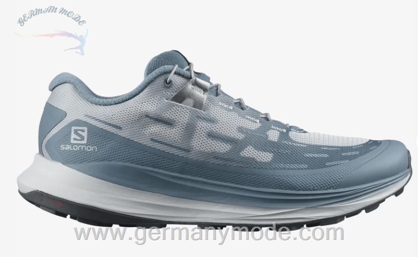 کتانی تریل رانینگ دو کوهستان زنانه سالامون فرانسه SALOMON ULTRA GLIDE Trailrunning Schuhe Damen Bluestone Pearl Blue Ebony