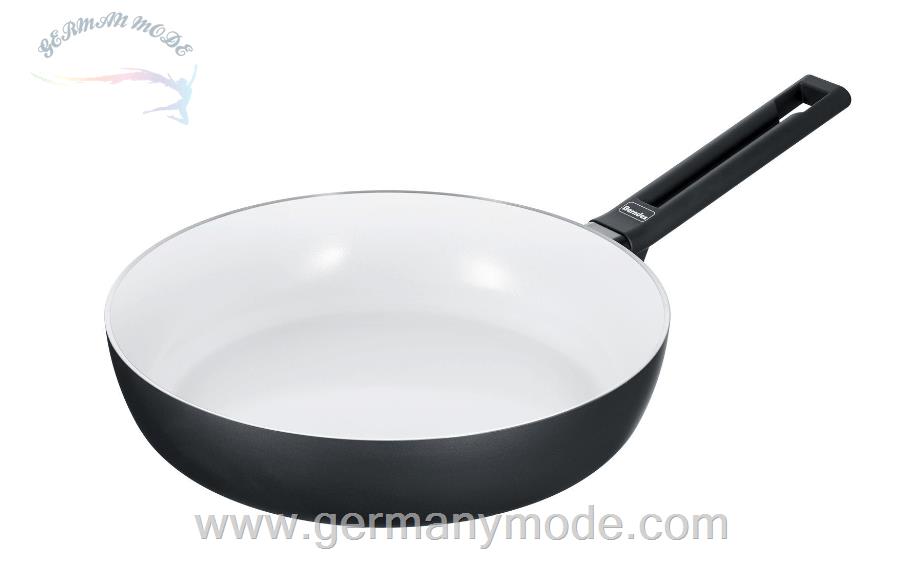 تابه 24 سانتی برندس آلمان Berndes Alu Induction Smart Schmorpfanne 24 cm schwarz/weiß (013325)