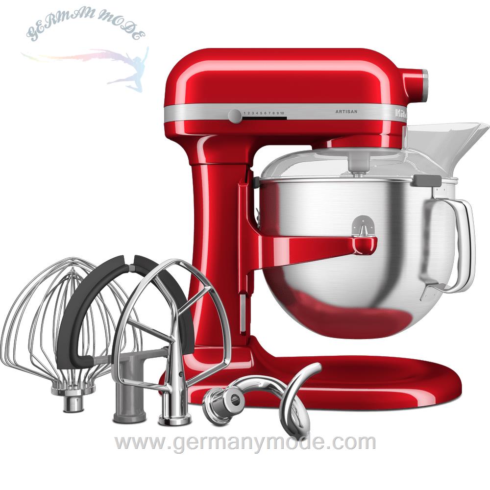 غذا ساز همه کاره کیچن اید آمریکا KitchenAid KÜCHENMASCHINE MIT SCHÜSSELHEBER 6,6L – ARTISAN 5KSM70SHX