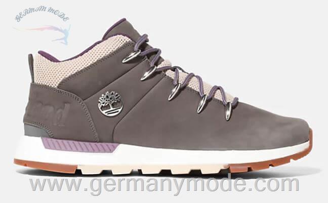 کتانی کوهنوردی مردانه تیمبرلند آمریکا Timberland SPRINT TREKKER LEATHER HIKING BOOT FOR MEN IN GRAY