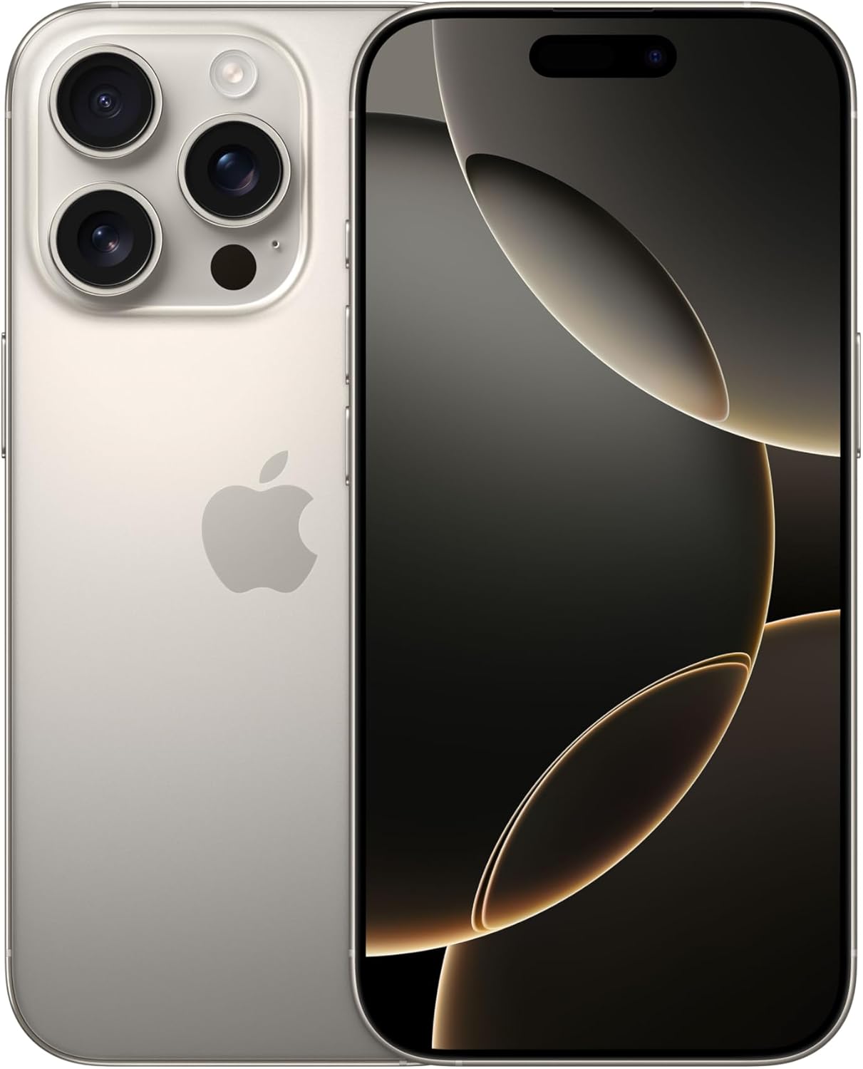 گوشی موبایل اپل 16 پرو Apple iPhone 16 Pro 1TB: تلفن 5G با کنترل های دوربین، 4K 120 فریم در ثانیه Dolby Vision و جهش بزرگ در عمر باتری. با AirPods، Titan Natural Titan Natural 1TB کار می کند