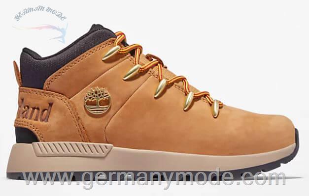 کفش کوهنوردی بچگانه تیمبرلند آمریکا TIMBERLAND SPRINT TREKKER WANDERSTIEFEL FÜR KINDER IN GELB