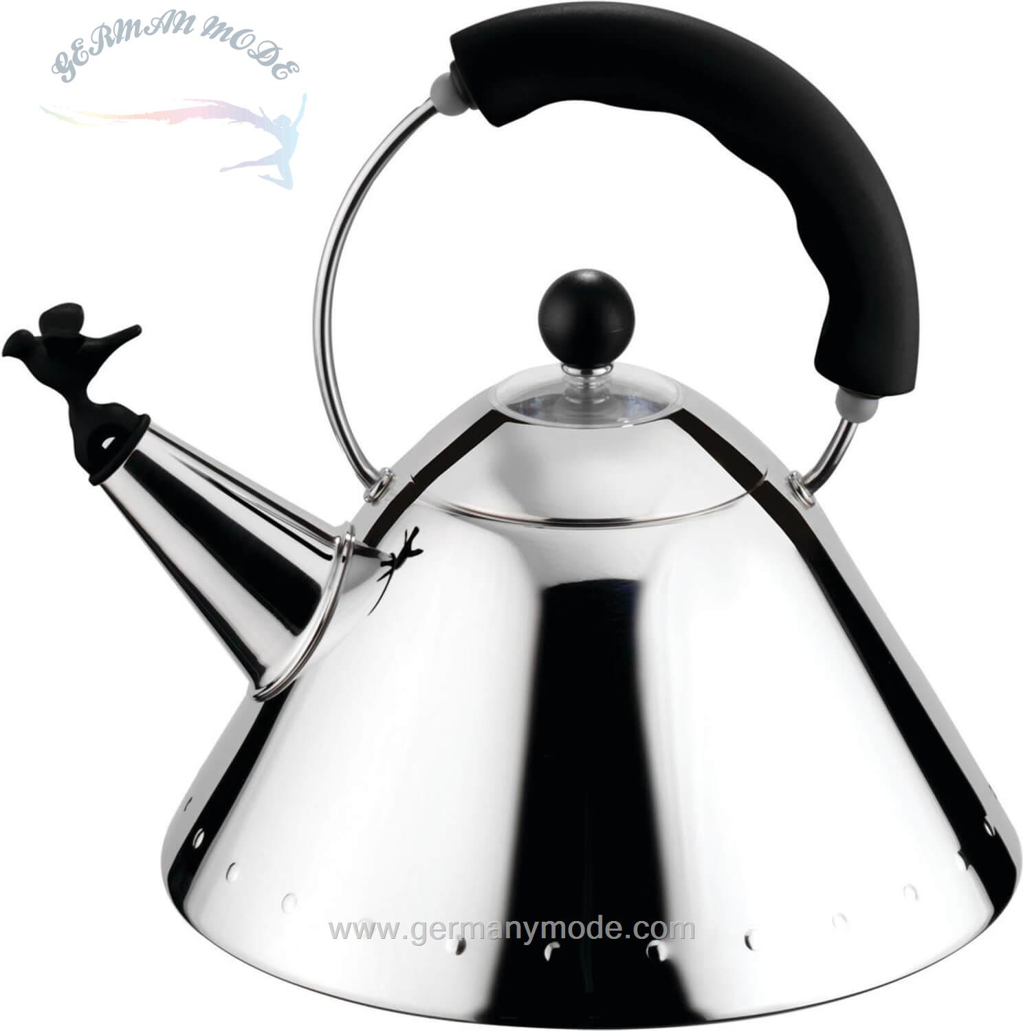 کتری 2 لیتری السی ایتالیا Alessi Wasserkocher Wasserkessel schwarz- 2 l