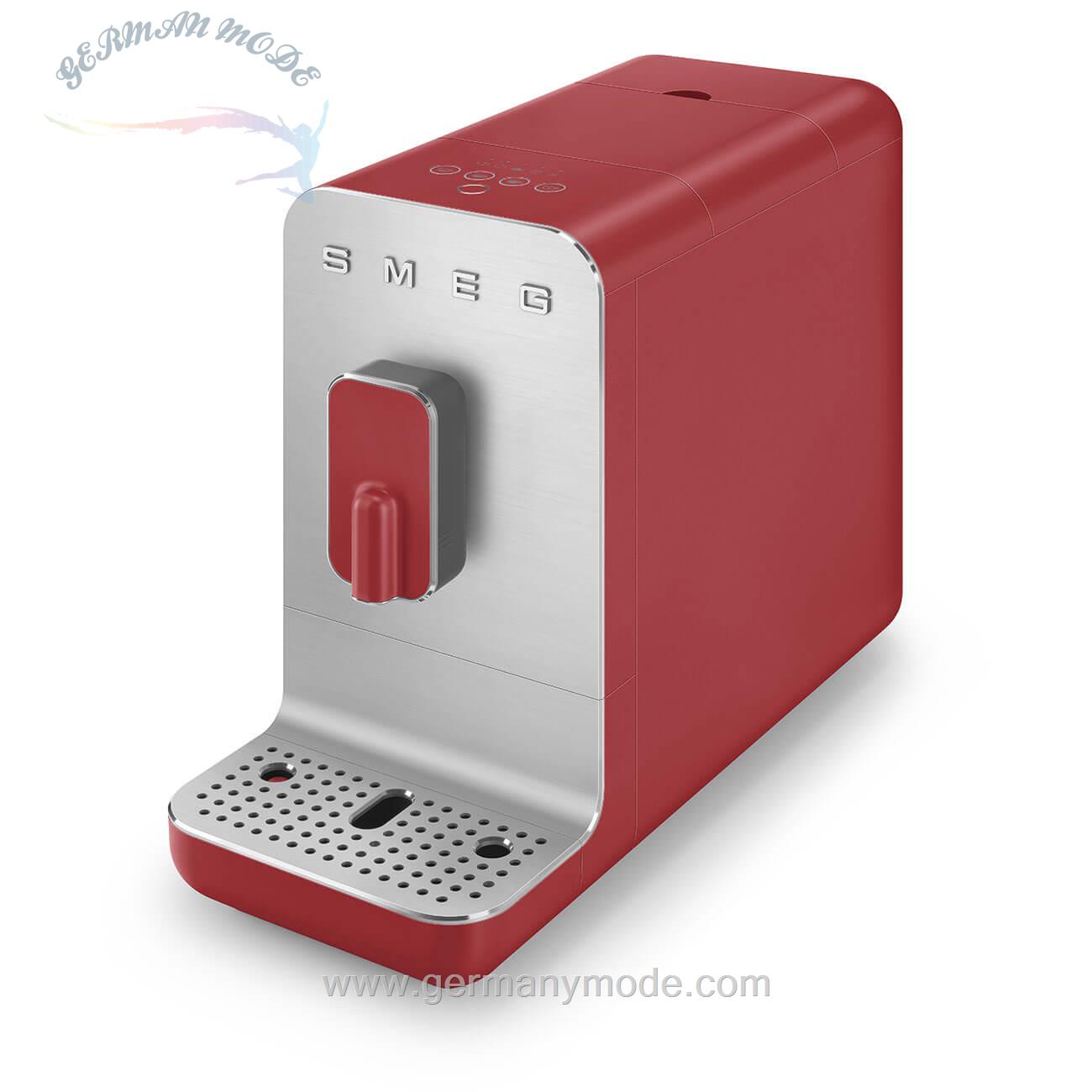 قهوه و اسپرسو ساز اسمگ ایتالیا SMEG Kaffeevollautomat BCC01 rot