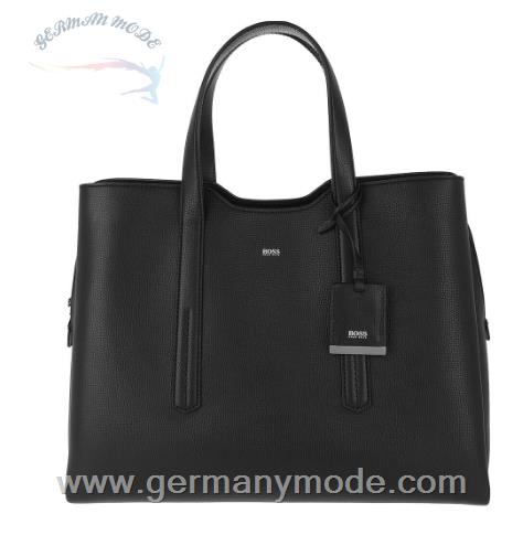 کیف دستی زنانه هوگو باس آلمان Hugo Boss Softe Tote Bag aus genarbtem italienischem Leder (50402722) schwarz