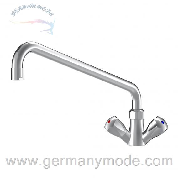 شیر مخلوط ظرفشویی کی دبلیو سی سوئیس KWC Gastro Zweigriff Küchenmischer chrom K 24 41 06 000C07