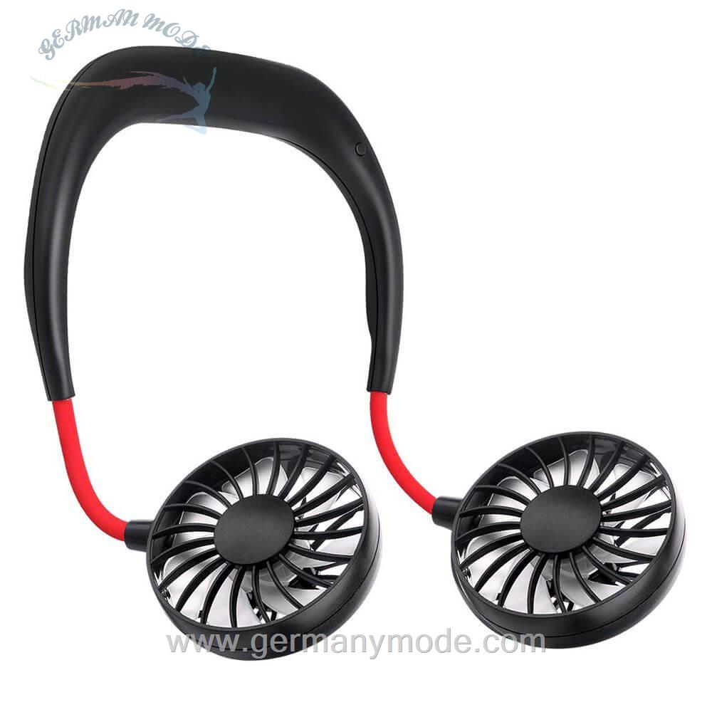 پنکه شارژی گردنی جورمفته Jormftte Umhängeventilator Hängender Hals Ventilator