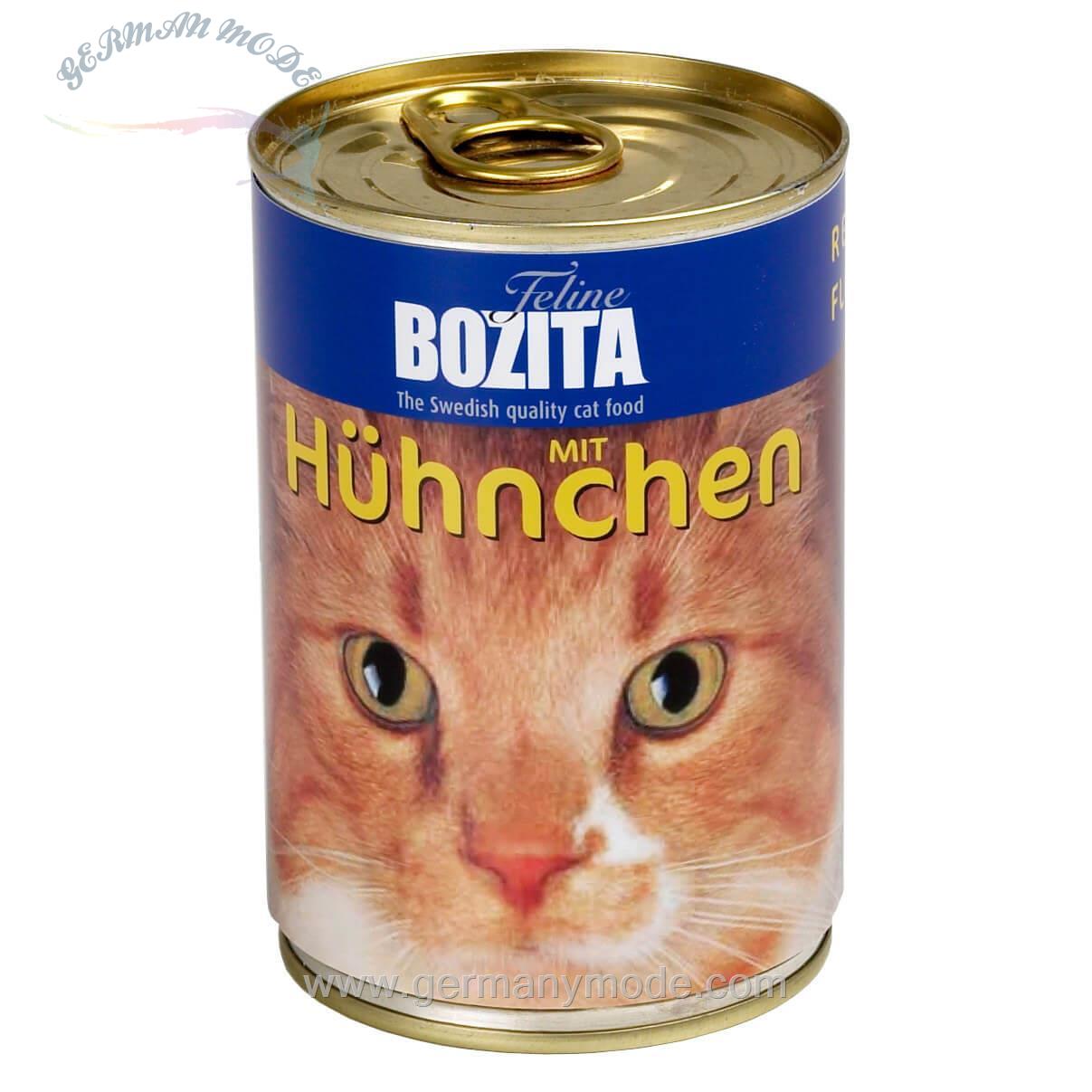 غذا مرطوب گربه با طعم جوجه بوزیتا آلمان Bozita 20x410g Hühnchen