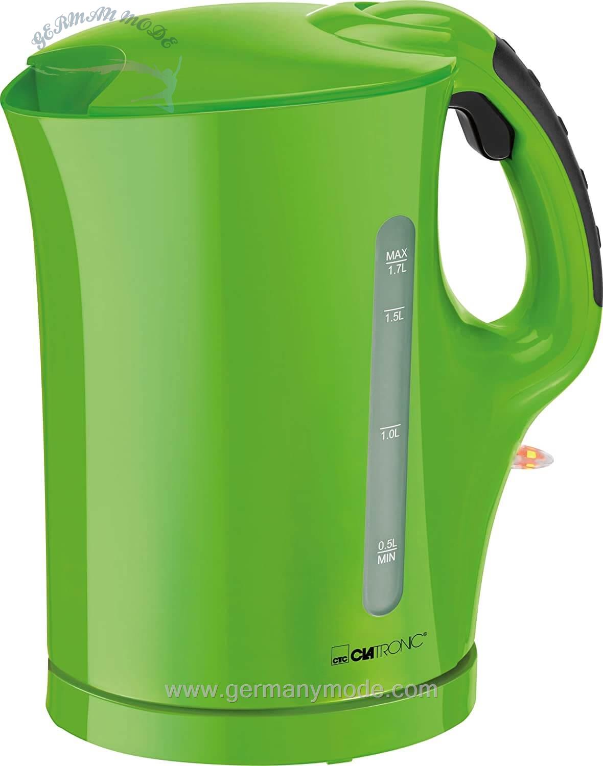 کتری برقی کلترونیک آلمان Clatronic WK 3445 1/7 Ltr-grün