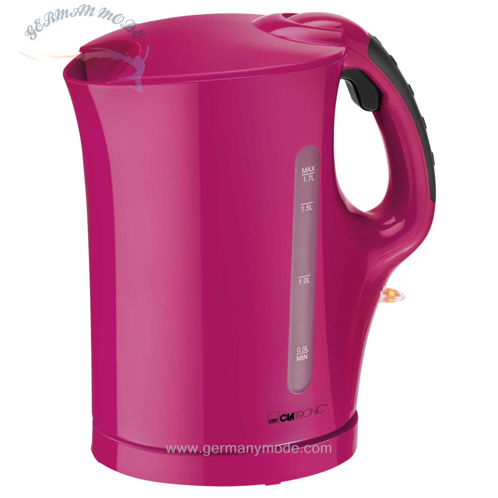 کتری برقی کلترونیک آلمان Clatronic WK 3445 1/7 Ltr- brombeer