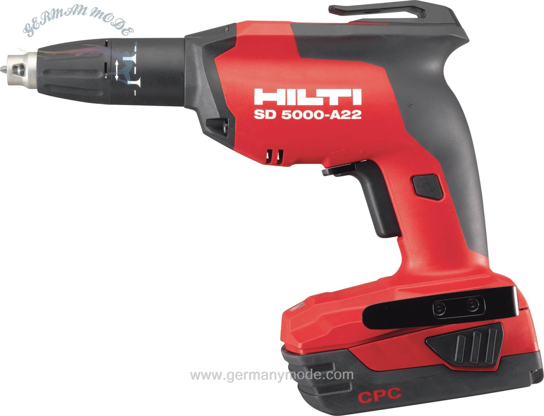 پیچ گوشتی شارژی هیلتی لیختن اشتاین HILTI AKKU-TROCKENBAUSCHRAUBER SD 5000-A22 02