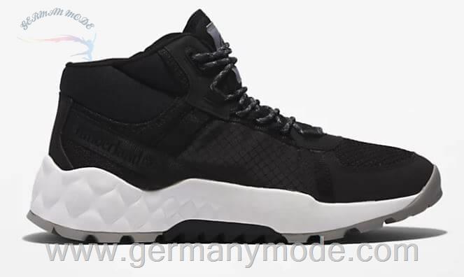 کتانی کوهنوردی مردانه تیمبرلند آمریکا Timberland GREENSTRIDE SOLAR WAVE LT HIKER FOR MEN IN BLACK