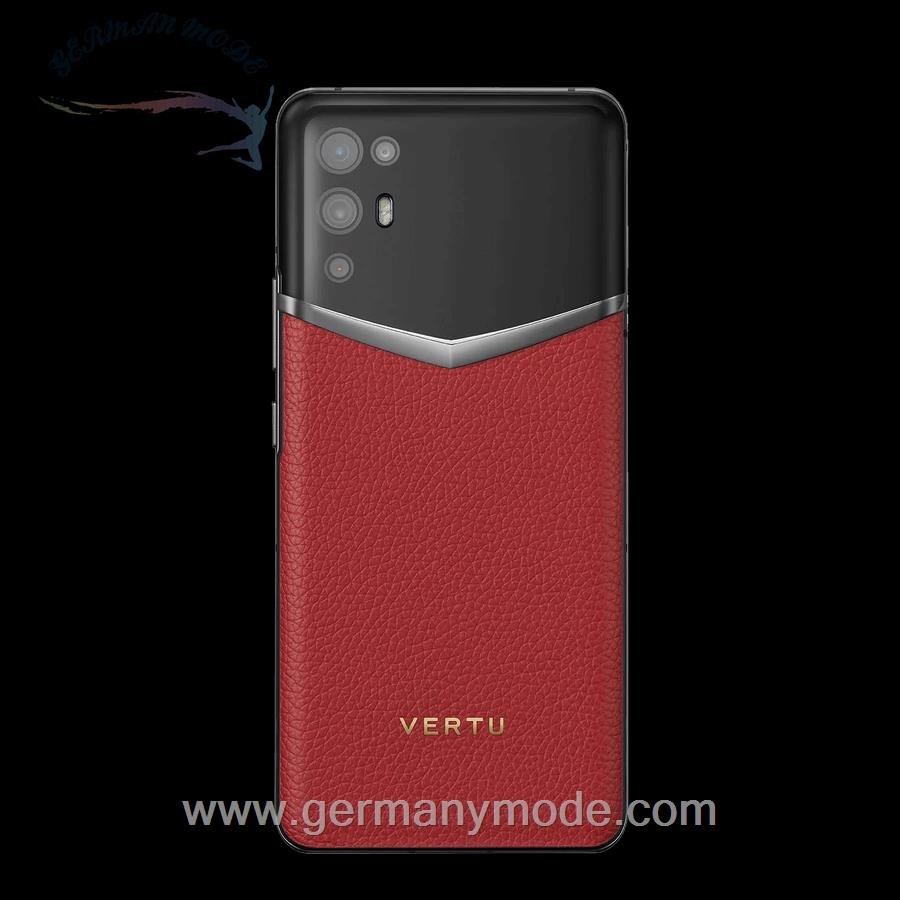 گوشی موبایل آی ورتو انگستان IVERTU Calf Leather Raspberry Red