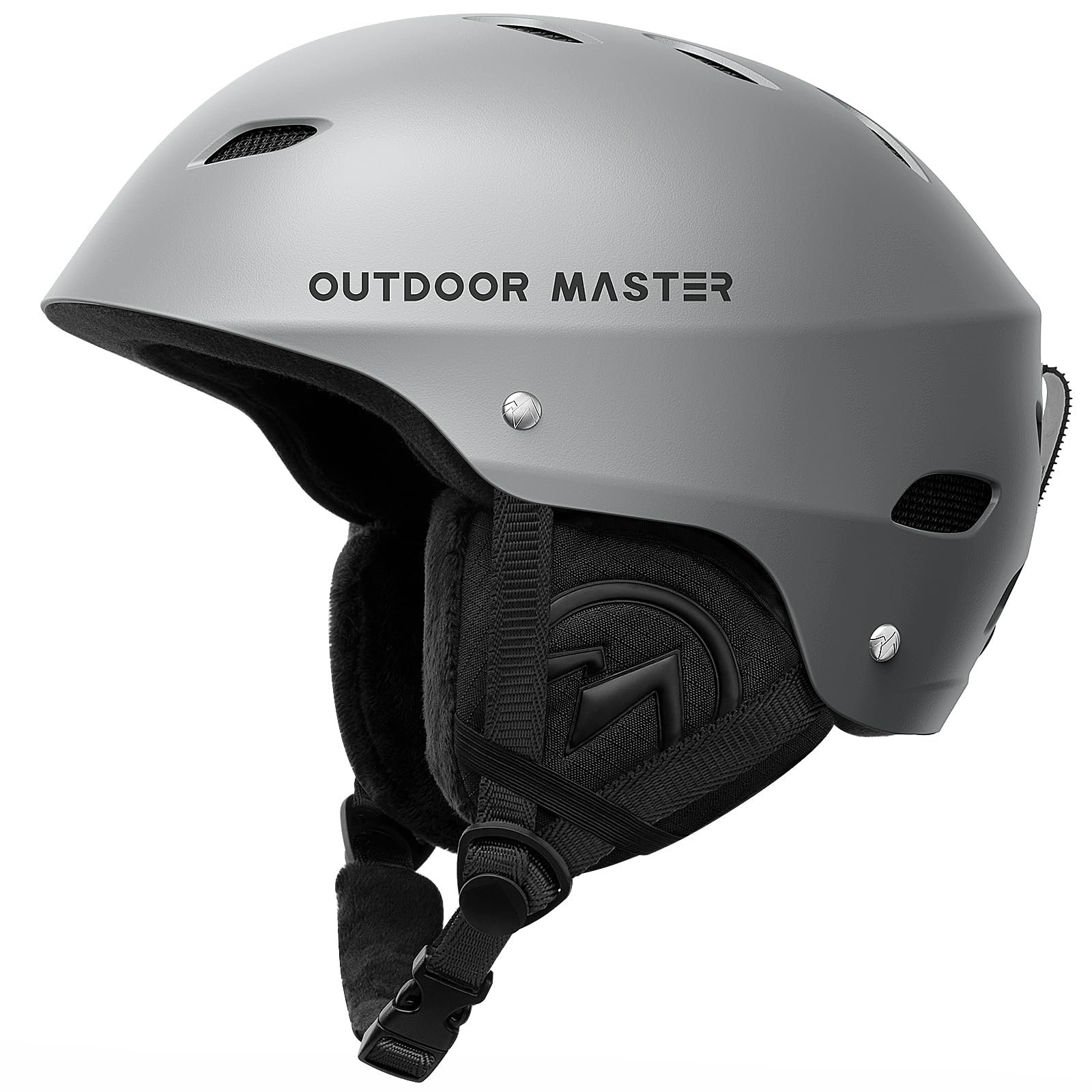 کلاه اسکی Unisex OutdoorMaster Kelvin - کلاه ورزشی برفی برای اسکی/اسنوبورد با سیستم تهویه، کلاه برفی برای مردان، زنان و جوانان