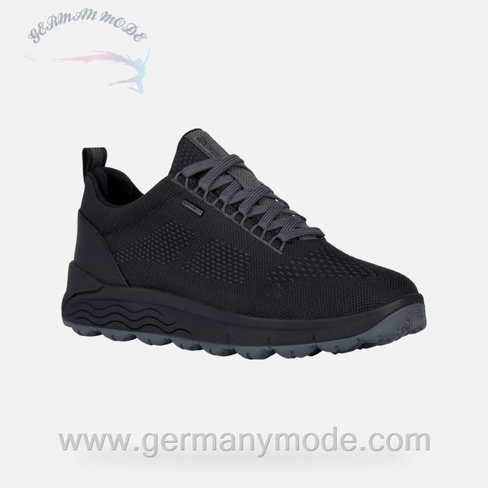 کتانی مردانه ضد آب جی اوکس ایتالیا GEOX WASSERDICHTE SCHUHE Spherica 4x4 Abx Herr Schwarz/Anthrazit