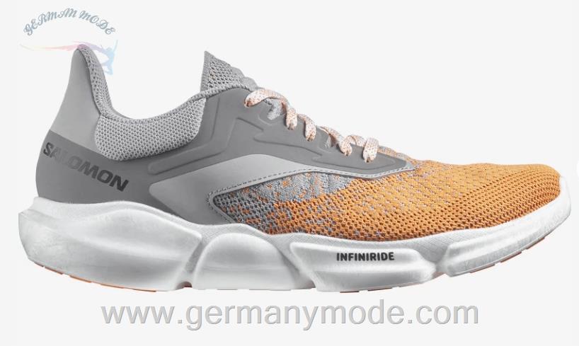 کتانی پیاده روی مردانه سالامون فرانسه SALOMON PREDICT SOC 3 Laufschuhe Herren Blazing Orange / Quiet Shade / Alloy
