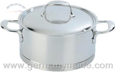 قابلمه 24 سانت آتلانتیس دمایر بلژیک Demeyere Atlantis Kochtopf 24 cm mit Deckel