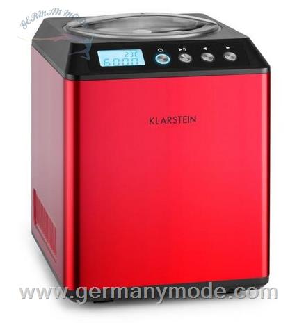 بستنی ساز خانگی کمپرسوردار 2 لیتری کلارشتاین آلمان Klarstein Vanilla Sky rot