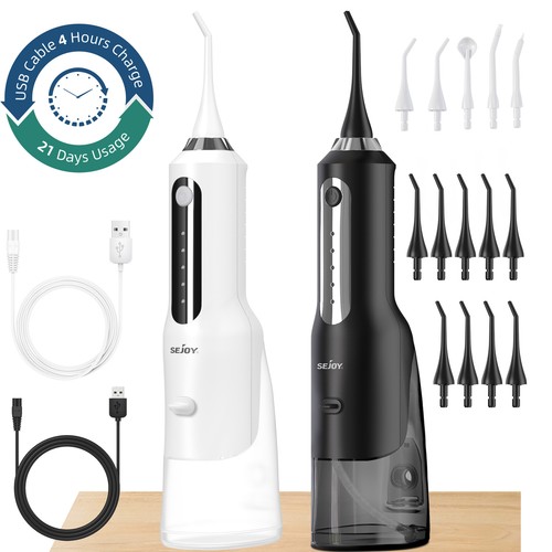 خرید از ایبی - SEJOY Electric Oral Irigator Wireless Teeth Cleaning Water Flosser 5 Modes Oral