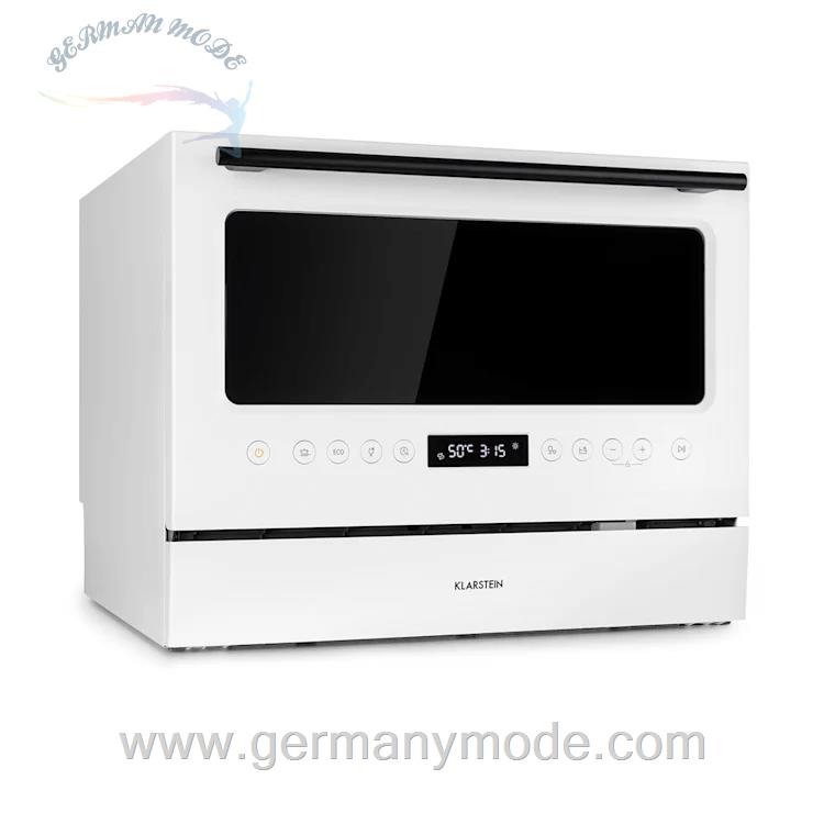 ماشین ظرفشویی رومیزی کلارشتاین آلمان Klarstein Azuria Geschirrspülmaschine 6 55 cm Geschirrspüler Weiß 49 dB