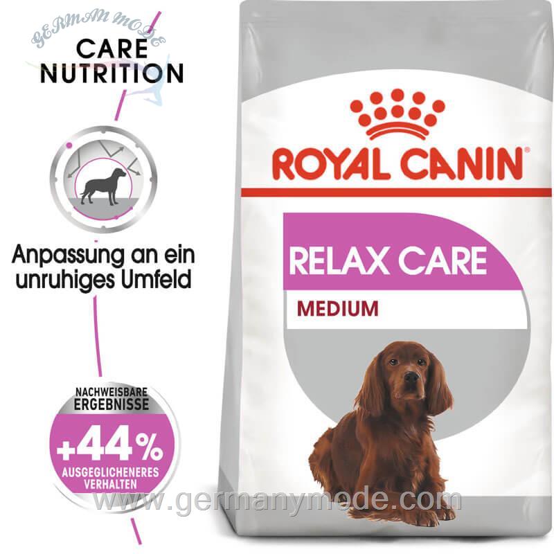 غذا خشک مخصوص سگ های پر استرس رویال کنین آلمان Royal Canin Relax Care Medium 3kg