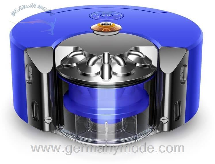 جارو رباتیک دایسون انگلستان Dyson 360 Heuristᵀᴹ Saugroboter Roboter (Nickel/Blau)