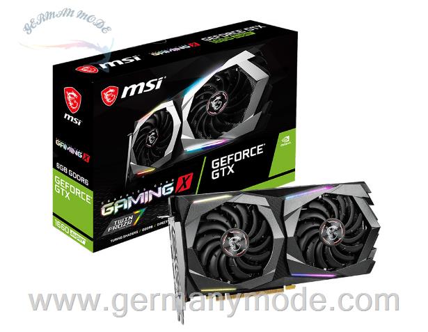 کارت گرافیک 6 گیگابایت ام اس ای MSI GeForce GTX 1660 Super Gaming X 6GB GDDR6