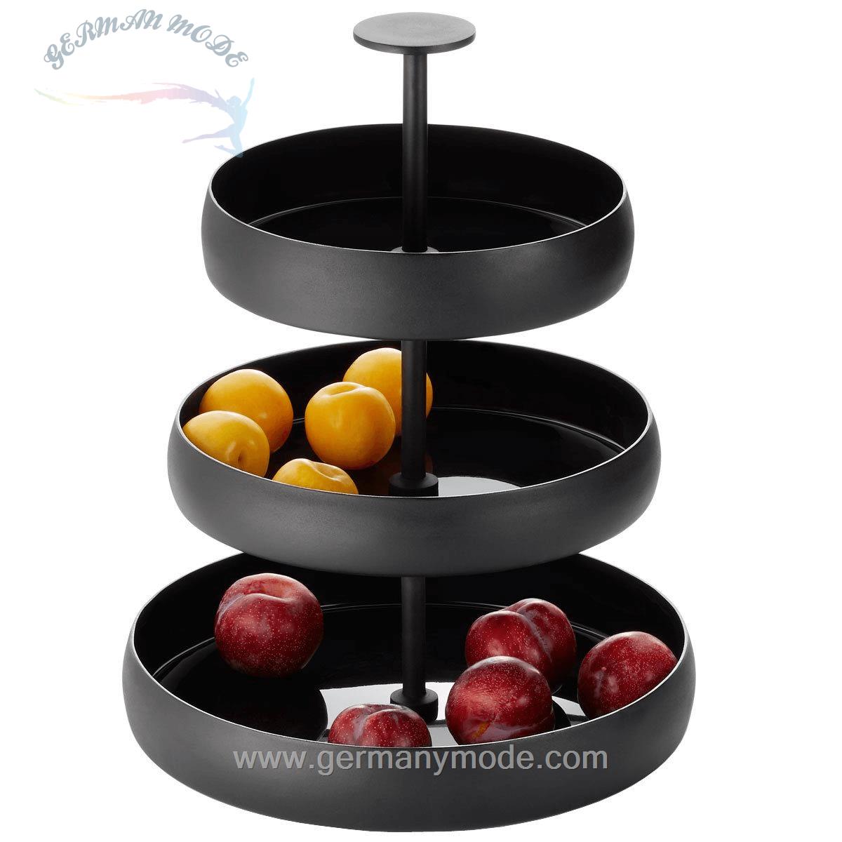 شیرینی خوری 3 طبقه فیلیپی آلمان Philippi Negretto Etagere schwarz