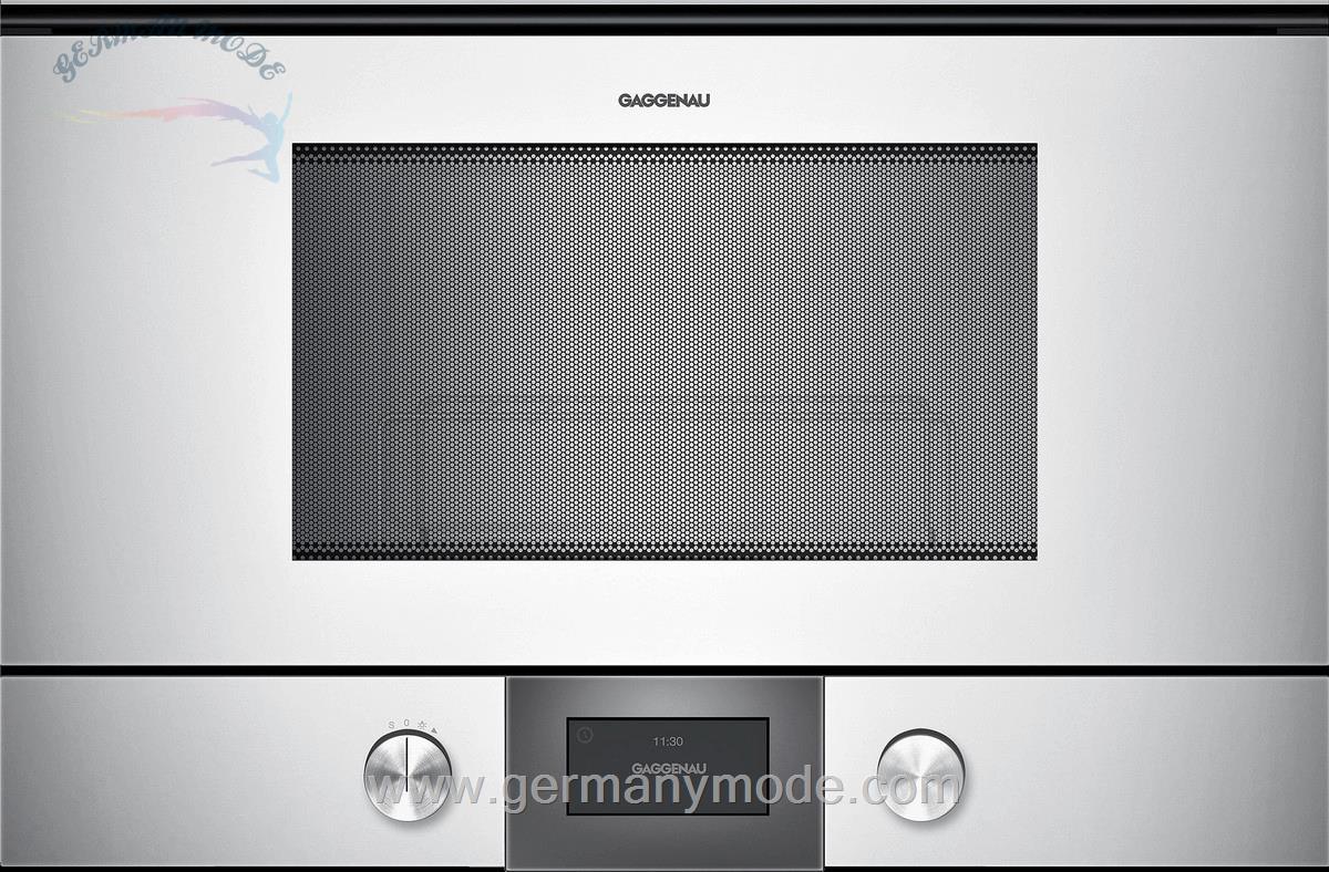 مایکروویو توکار 21 لیتری گگناو Gaggenau BMP 225 130 aluminium