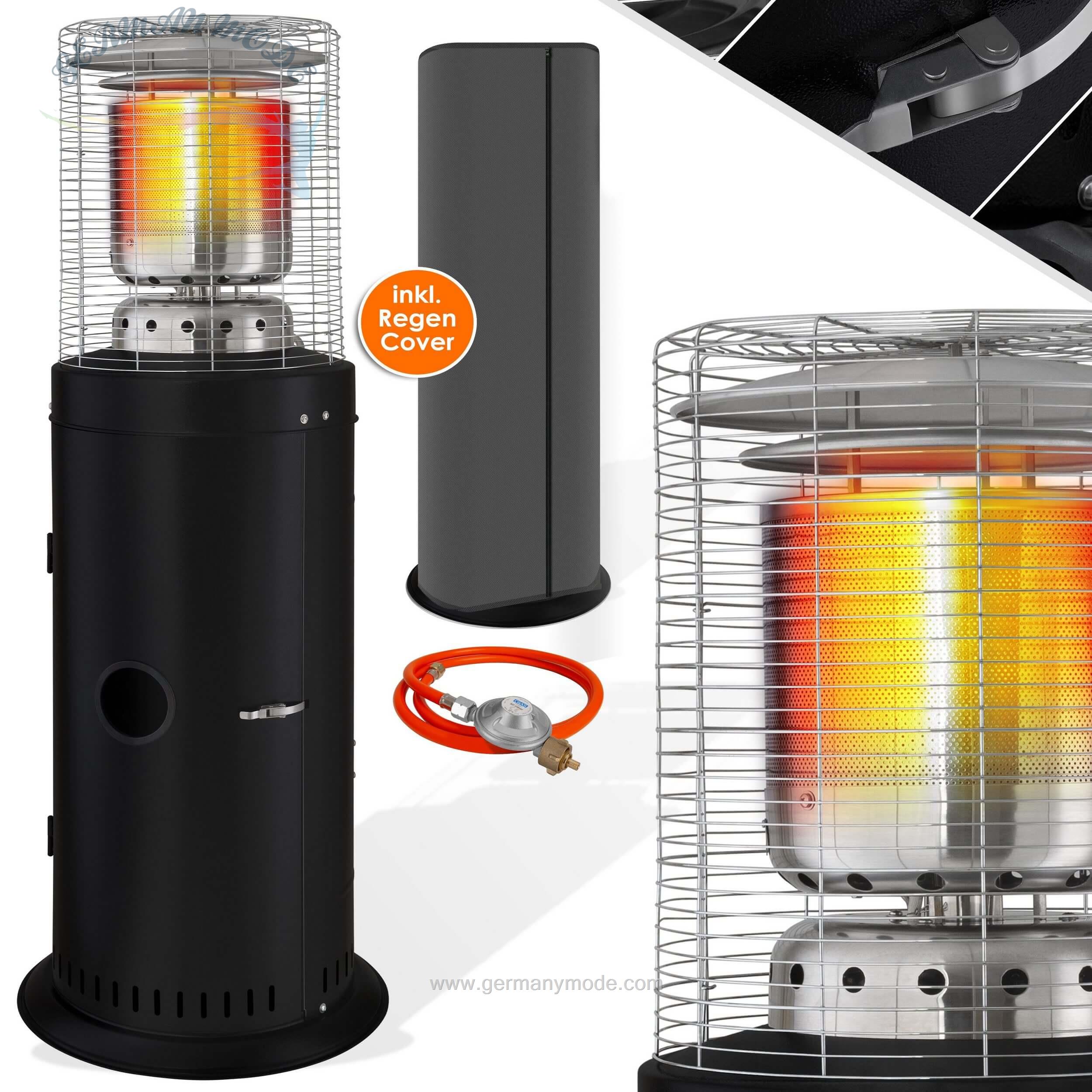 بخاری گازی تابشی مناسب فضای باز کسر KESSER Heizstrahler- 12500 W- Terrassenheizer Gas