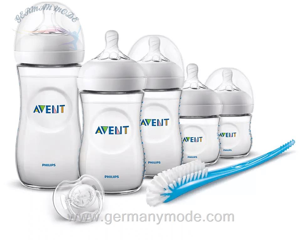 ست شیشه شیر ۵ عددی نوزاد فیلیپس هلند Philips Avent Natural-Neugeborenen-Starterset
