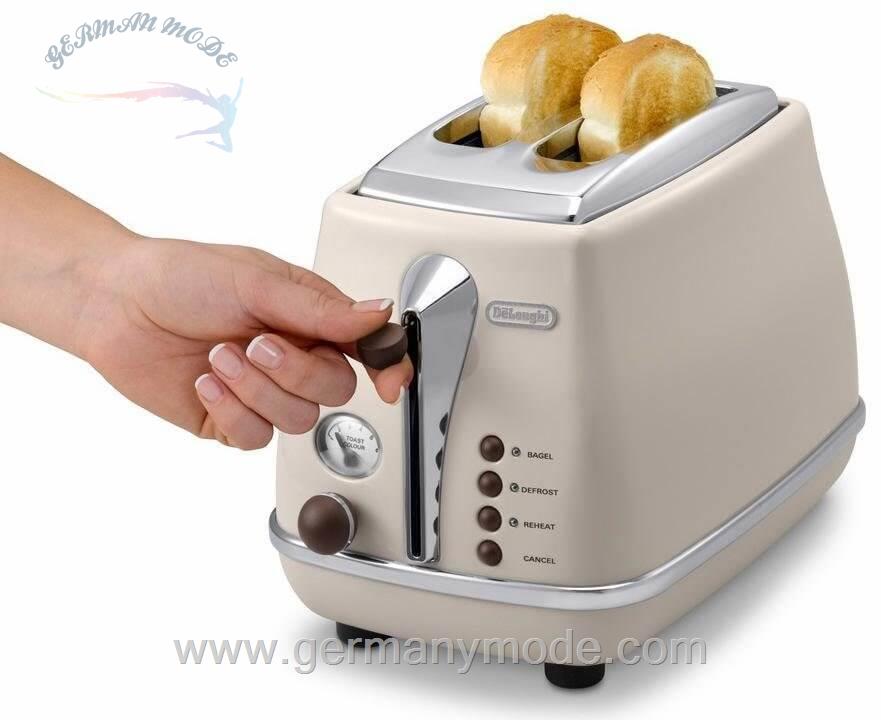 توستر دلونگی ایتالیا De'Longhi Toaster Incona Vintage CTOV 2103.BG 2