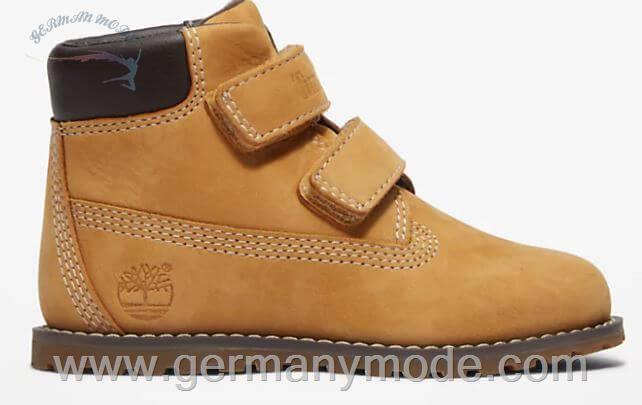 بوت بچگانه تیمبرلند آمریکا TIMBERLAND POKEY PINE WINTER VELCRO BOOT FOR TODDLERS IN YELLOW