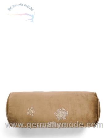 کوسن استوانه ای اسنزا هلند ESSENZA Lauren Cinnamon Nackenrolle 22 x 50 cm