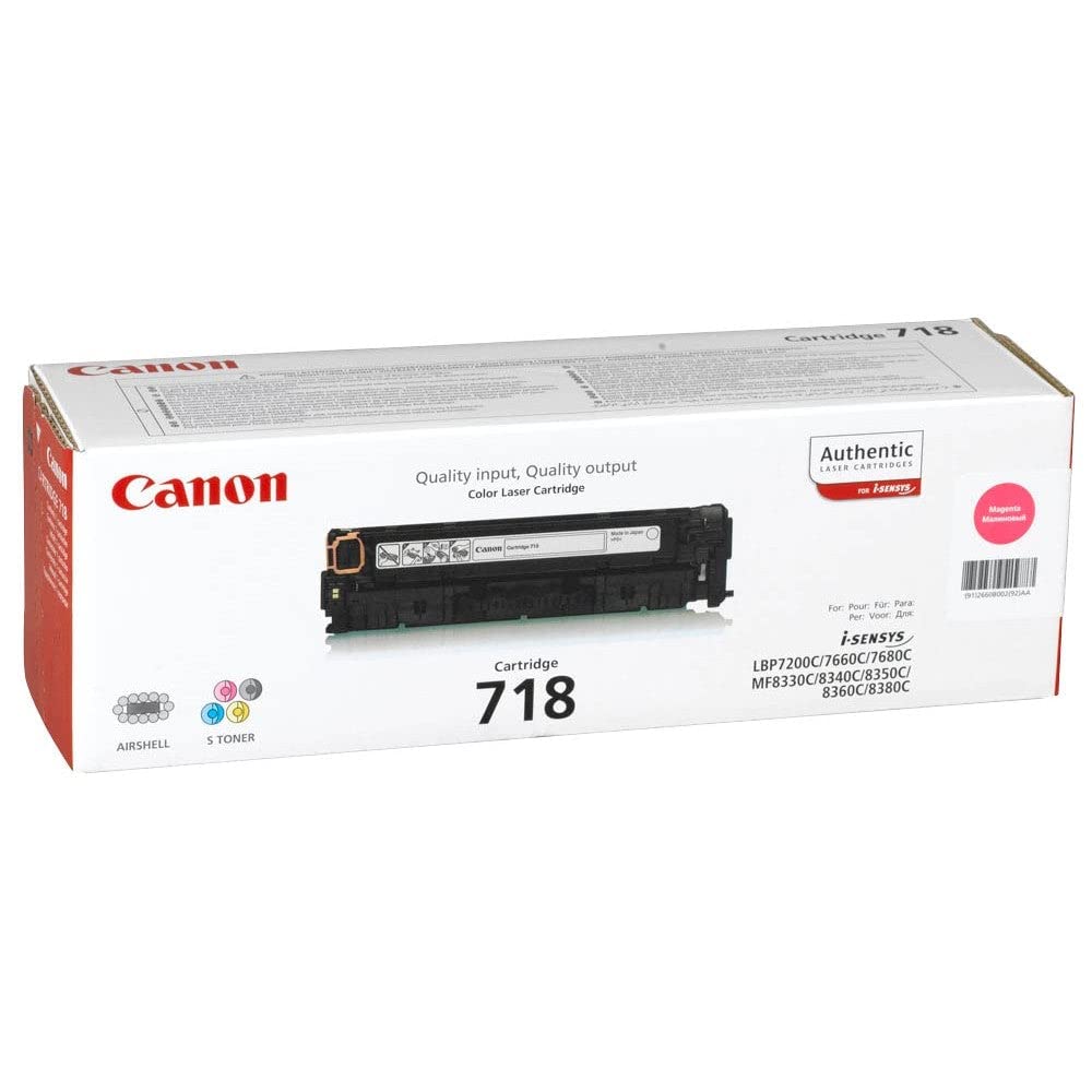 خرید از آمازون - Canon Toner Cartridge 718 M - Magenta - Standard Toner Cartridge Magenta