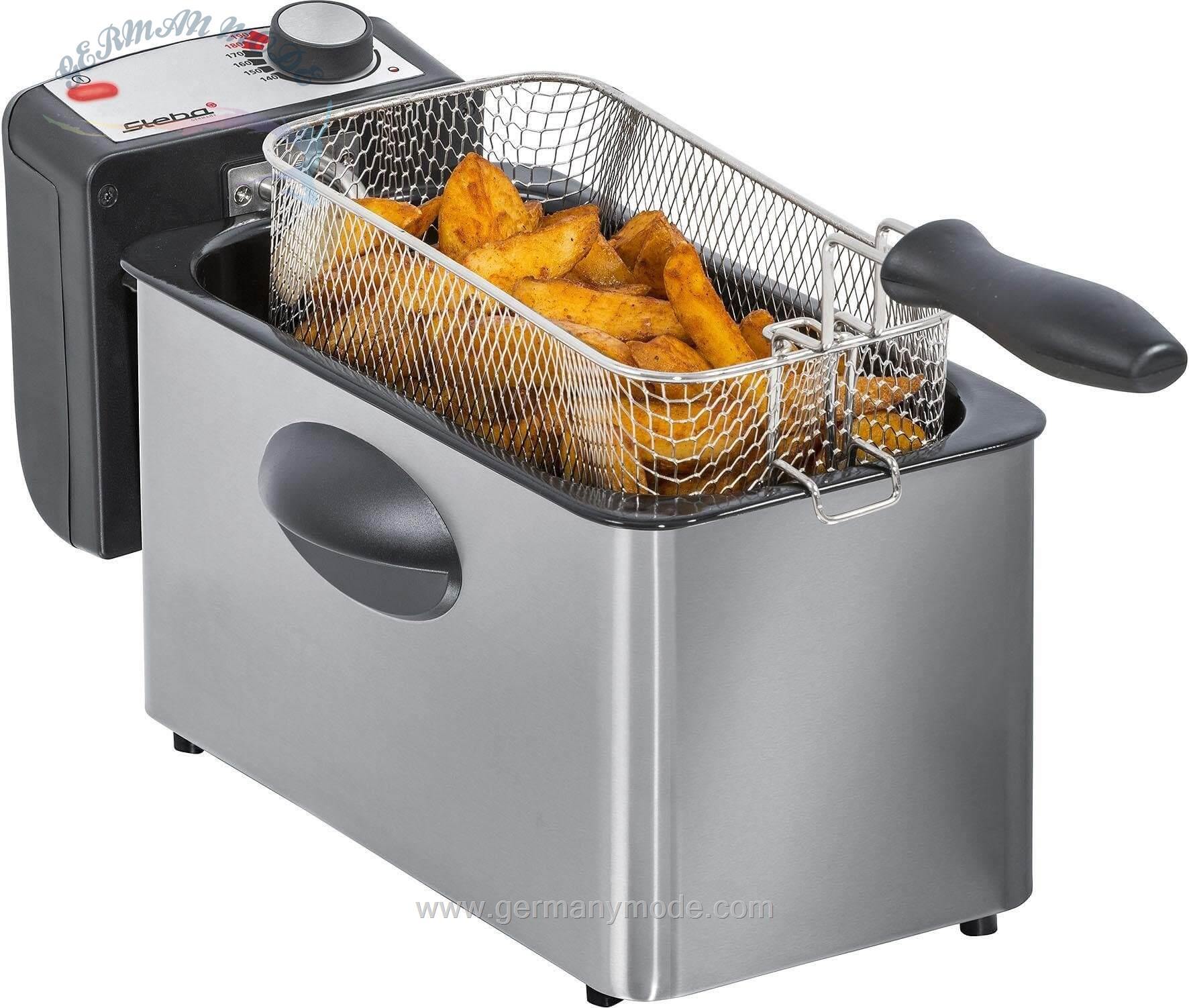 سرخ کن استبا آلمان Steba Kaltzonenfritteuse DF 180- 2000 W- Fassungsvermögen 1 kg
