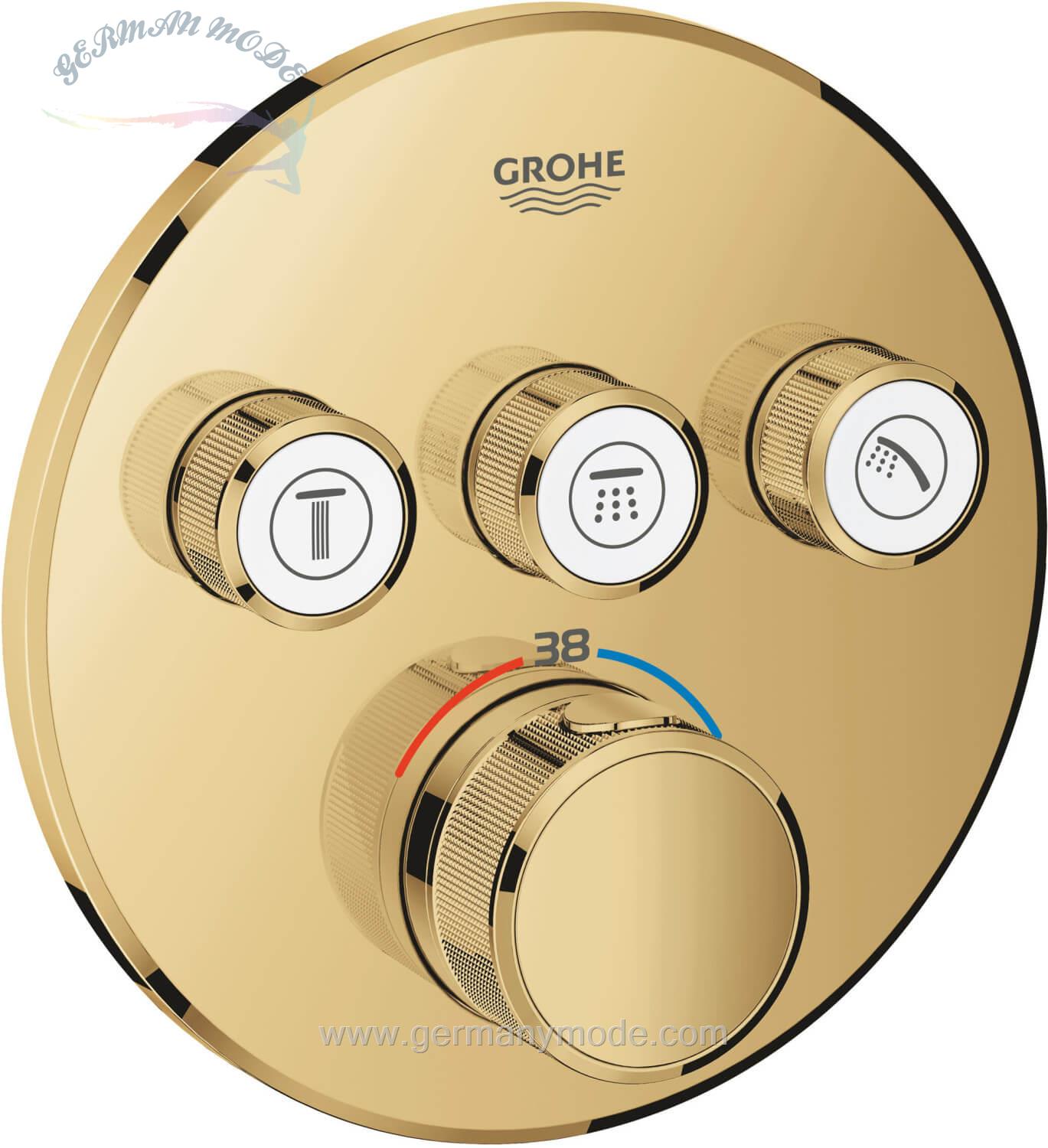 شیر حمام توکار گروهه آلمان GROHE Grohtherm SmartControl 29121 29121GL0