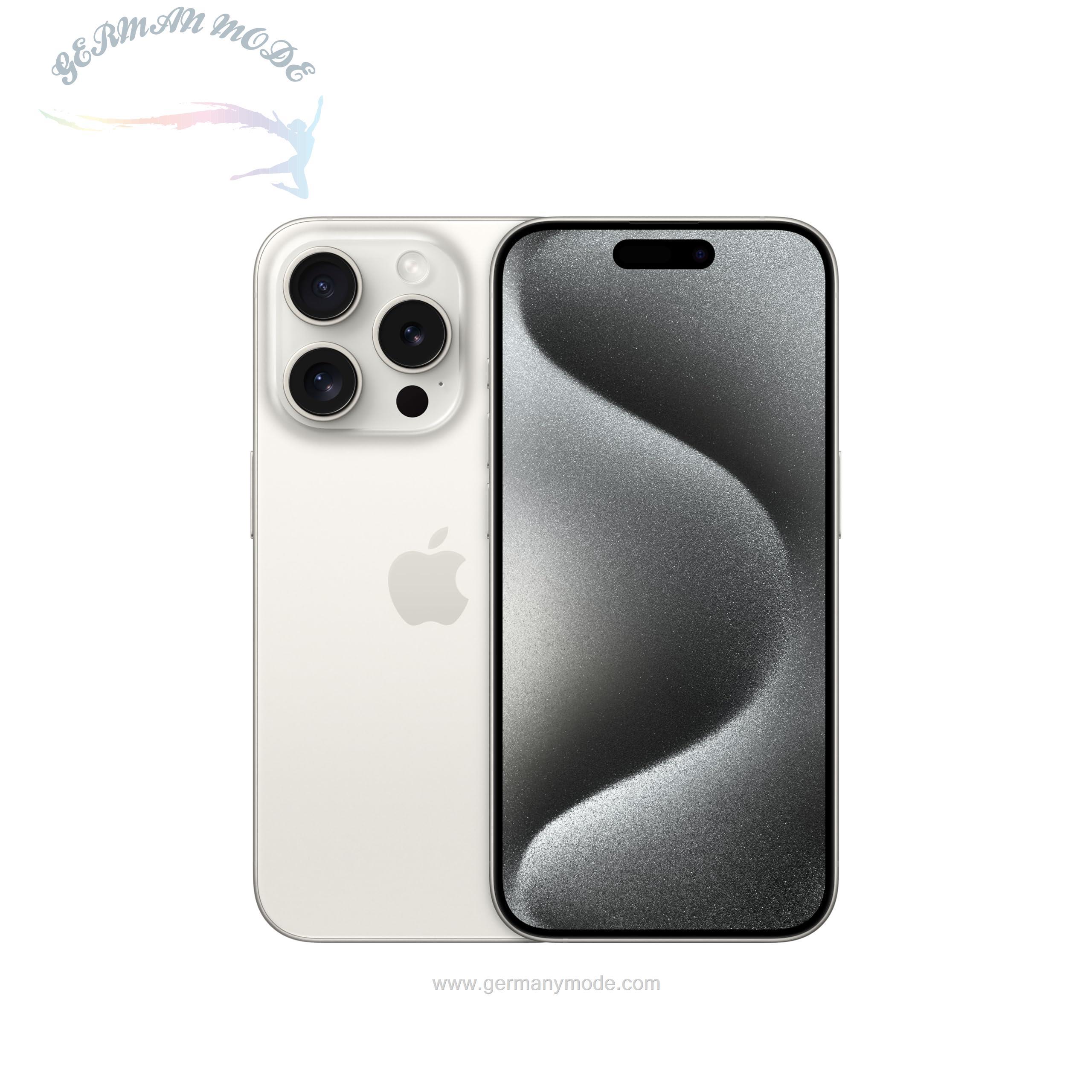 گوشی موبایل اپل آیفون 15 پرو (128 گیگابایت) Apple iPhone 15 Pro (128GB) - Titanium White 128GB Titanium White